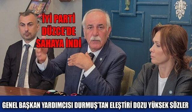 “DÜZCE’DE SİYASETEN HALK ÜZERİNDE BASKI VAR!”