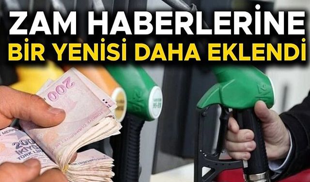 BENZİNE KALLAVİ ZAM YOLDA…