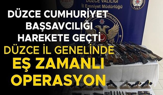 ÇOK SAYIDA KİŞİ GÖZALTINA ALINDI