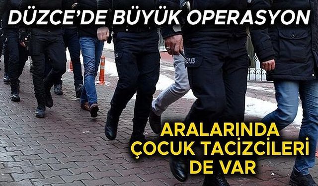 ÇOK SAYIDA KİŞİ GÖZALTINA ALINDI