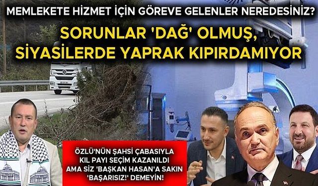 DÜZCE'YE YÜREKTEN SAHİP ÇIKAN YOK!