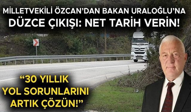 “SÜPER HIZLI TREN PROJESİ’NE DÜZCE DAHİL EDİLMELİ”