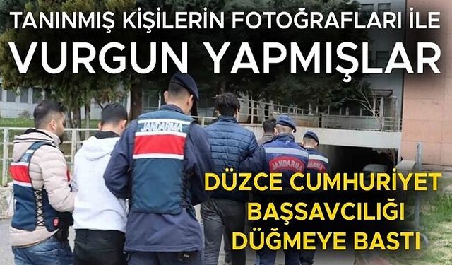 DOLANDIRICILIK ŞEBEKESİ ÇÖKERTİLDİ