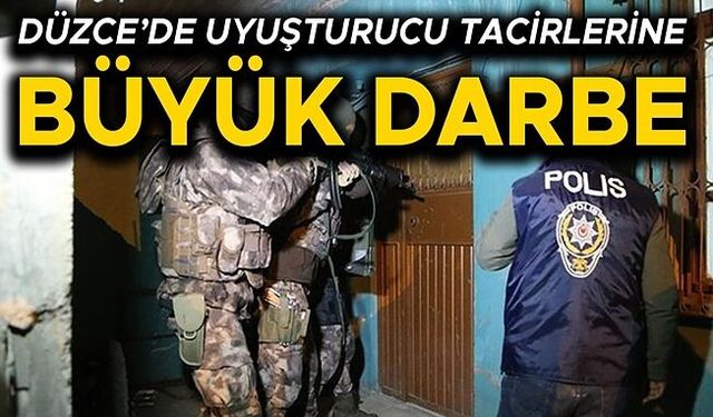 EŞ ZAMANLI OPERASYONLARDA ÇOK SAYIDA TORBACI GÖZALTINA ALINDI