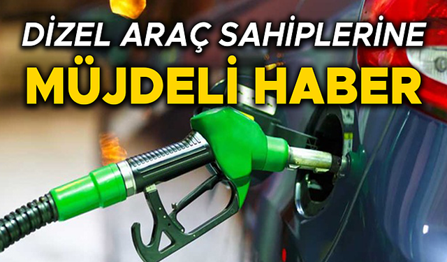 MOTORİNE BÜYÜK İNDİRİM YOLDA