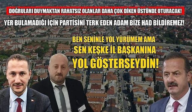 “ŞENGÜLOĞLU’NU DÜŞÜRDÜĞÜN DURUMA BAK”