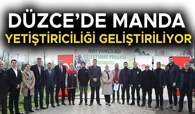 ÜRETİCİLERE 17 ADET MANBDA BOĞASI DAĞITILDI