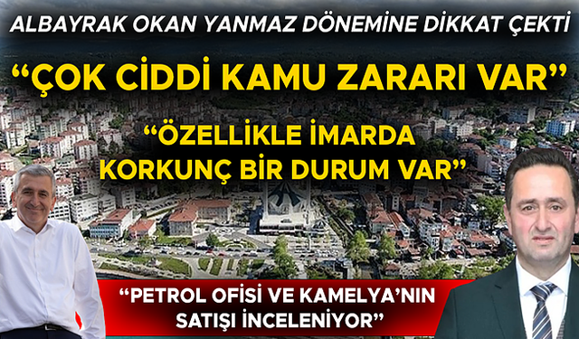 “ZARARIN 500 MİLYON OLDUĞUNU DÜŞÜNÜYORUM”