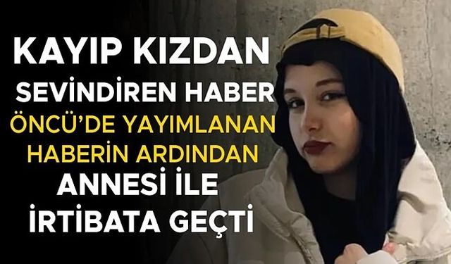 JANDARMA EKİPLERİ KIZ ÇOCUĞUNU AİLESİNE TESLİM ETTİ