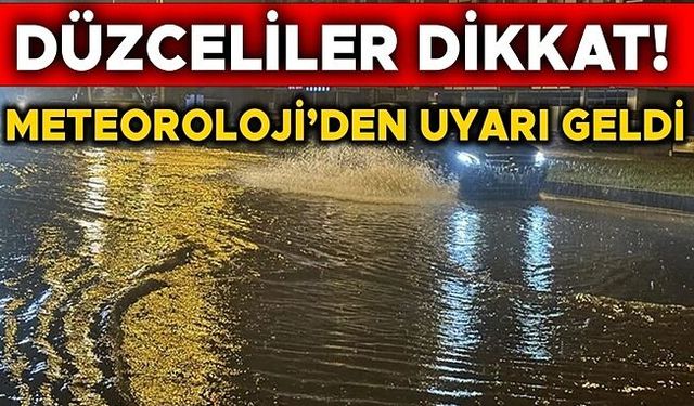 SEL RİSKİ TAŞIYOR