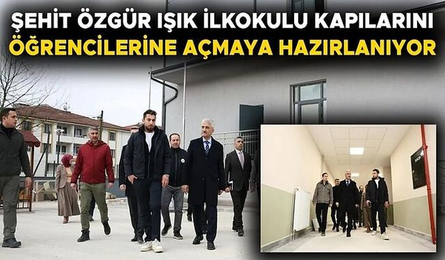 VALİ MAKAS OKUL İNŞAATINDA İNCELEMELERDE BULUNDU
