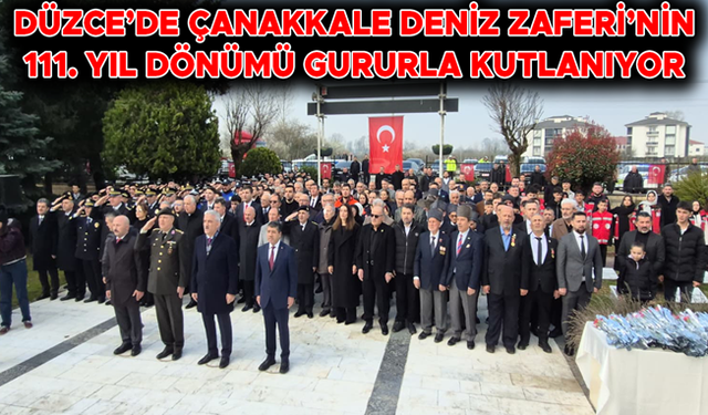 VALİ MAKAS: “ÇANAKKALE ZAFERİ TARİHE KAZINAN BİR DESTANDIR”