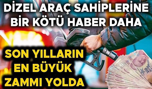 DÜZCE’DE MOTORİNİN LİTRE FİYATI NE KADAR OLACAK?