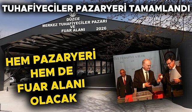 ESNAFLAR YERLERİNİ BELİRLEMEK İÇİN KURA ÇEKTİ