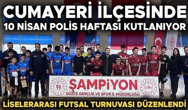 TURNUVANIN GALİBİNE ÖDÜLLERİ VERİLDİ