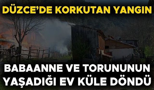 YANGIN SAMANLIĞA SIÇRAMADAN KONTROL ALTINA ALINDI