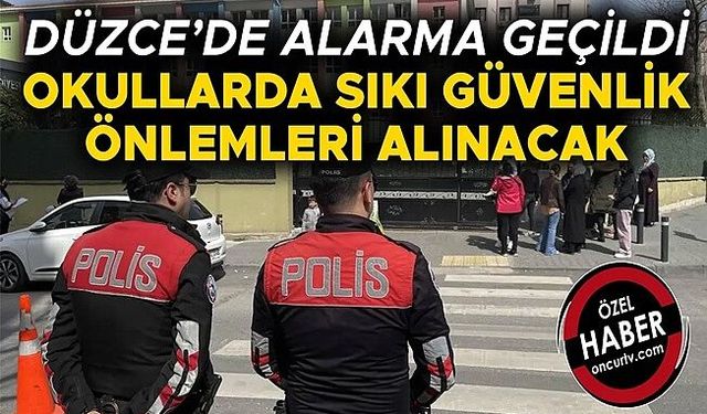 DÜZCE’DEKİ VELİ VE ÖĞRENCİLERE YÖNELİK BAZI KURALLAR GETİRİLDİ
