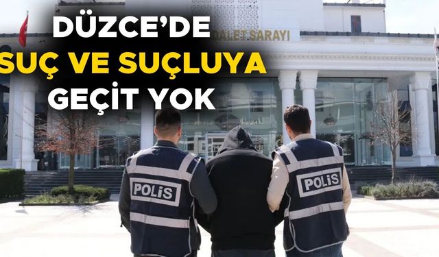 BAKAN ÇİFTÇİ’DEN SUÇ ODAKLARINA KARŞI KARARLILIK VURGUSU