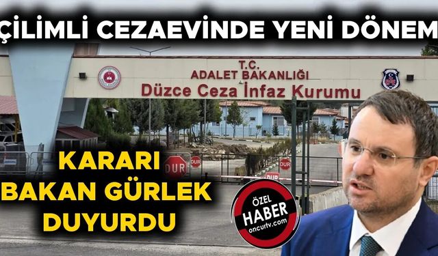 O MAHKUMLAR İÇİN YENİ ALANLAR OLUŞTURULUYOR