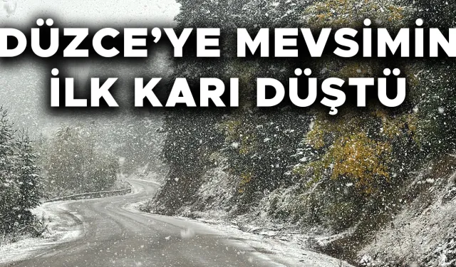 SAĞANAK YAĞIŞ YERİNİ KAR YAĞIŞINA BIRAKTI