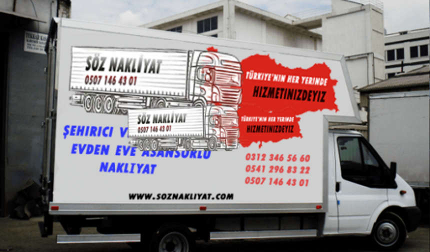 Çayyolu evden eve nakliyat