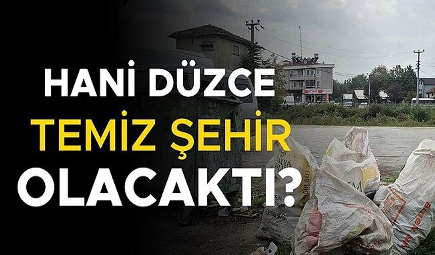 TEMİZLİK SEFERBERLİĞİ SEKTEYE Mİ UĞRUYOR?