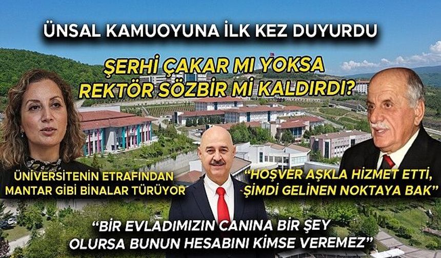 DÜZCE ÜNİVERSİTESİ YERLEŞKESİNDE RANT KOKUSU VAR