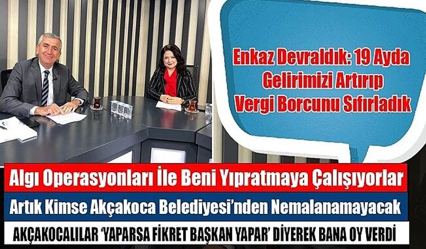 HALKIN GÜVENİNİ ASLA BOŞA ÇIKARTMADIM, ÇIKARTMAM!