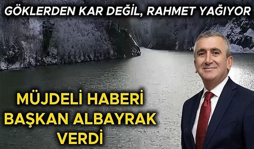 “DOLULUK ORANI YÜZDE 100’E ULAŞTI”