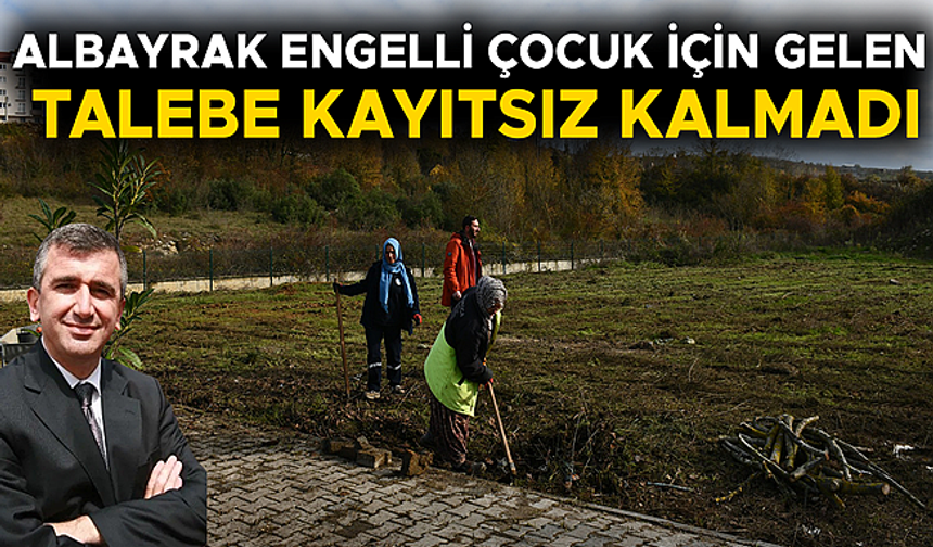 BELEDİYE EKİPLERİ PARK İÇİN ÇALIŞMALARA BAŞLADI