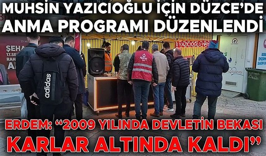 “ŞEHİT LİDERİMİZ YAZICIOĞLU’NUN FAİLLERİ HALA DAHA BULUNAMADI”