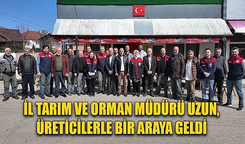 GÖLYAKA İLÇESİNDE ÜRETİCİLERE BİLGİLENDİRME YAPILDI