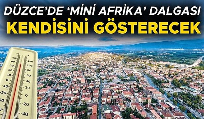 YARIN SICAKLIKLARIN ZİRVE YAPMASI BEKLENİYOR