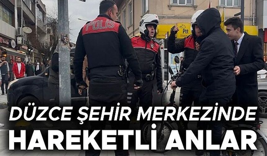 TARTIŞMA BÜYÜMEDEN POLİS MÜDAHALESİ İLE SONAR ERDİ