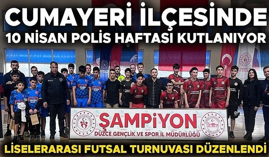 TURNUVANIN GALİBİNE ÖDÜLLERİ VERİLDİ
