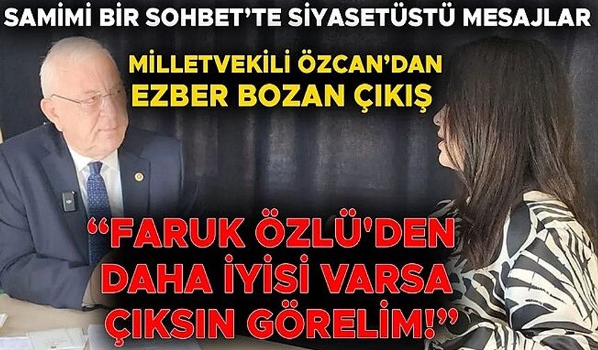 "FARUK BEY DÜZCE İÇİN BİR KAZANIMDIR, KENDİSİNİ SEVİYORUM"
