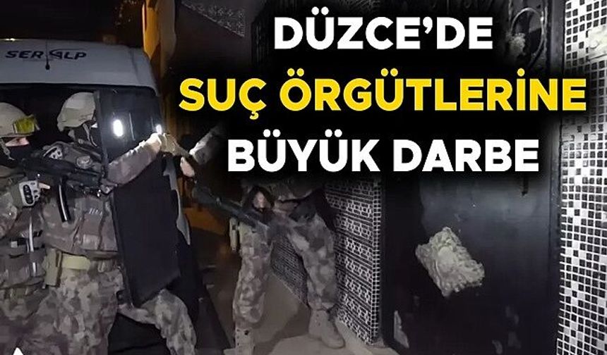 ÇOK SAYIDA KİŞİ GÖZALTINA ALINDI