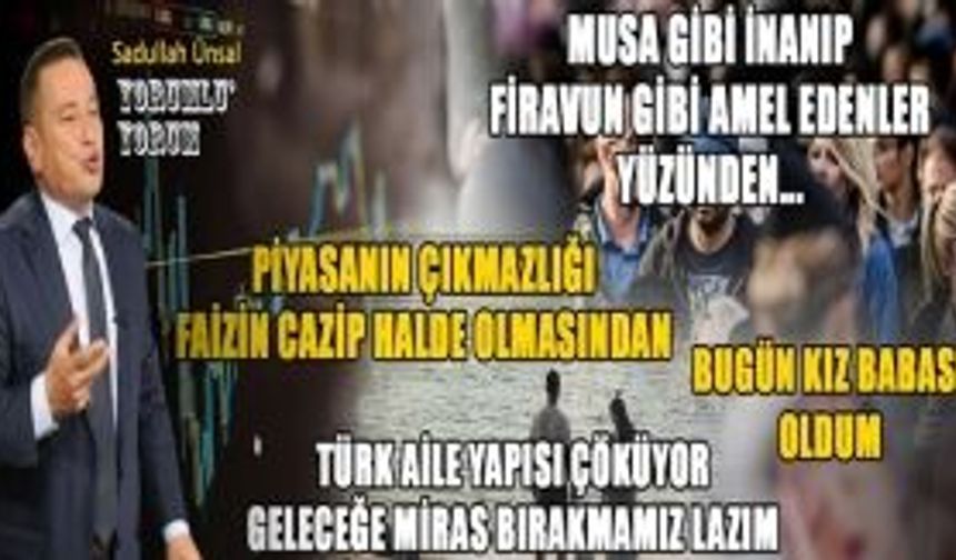 MUSA GİBİ İNANIP FİRAVUN GİBİ İMAN EDENLER