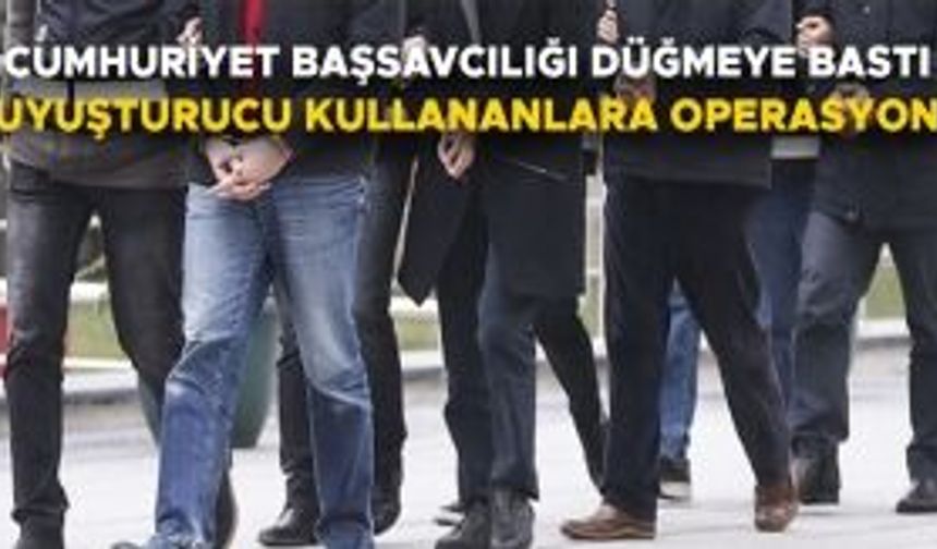 60 ŞAHIS DÜZENLENEN OPERASYONLA YAKALANDI
