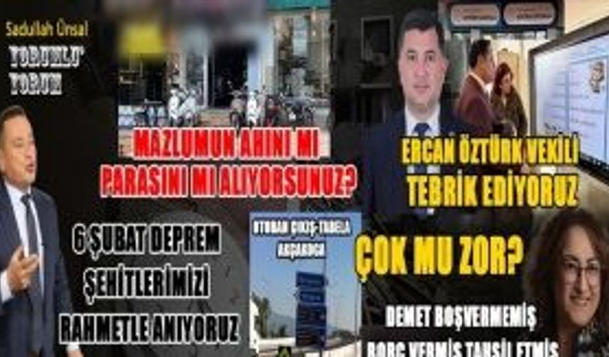 DEPREMLERİN SEBEBİ DOĞAYA AYKIRI UYGULAMALARDIR