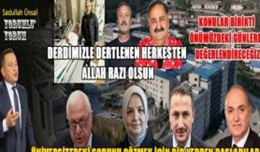 BİR YERDEN BAŞLAMAK LAZIM, BAŞLADIK