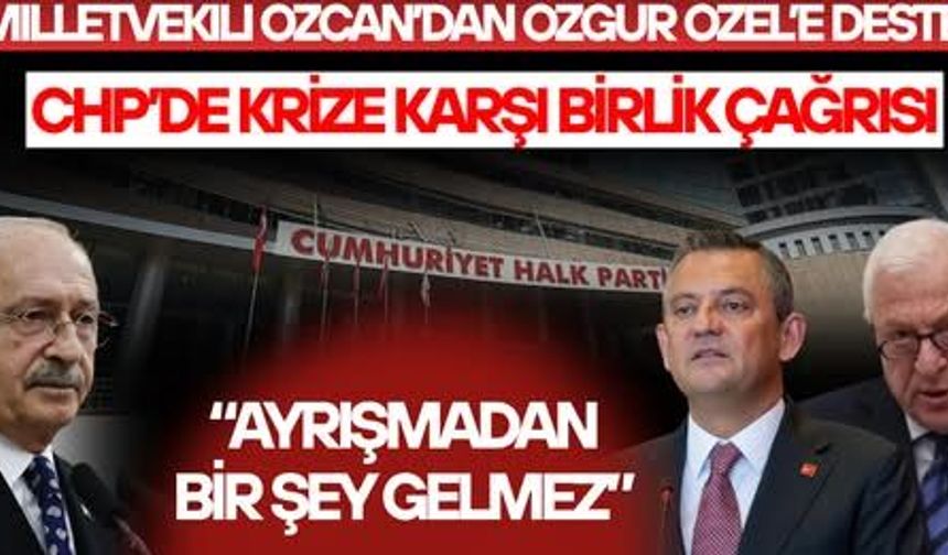 “PARTİ TABANI VE VATANDAŞ ÖZGÜR ÖZEL’İ İSTİYOR”