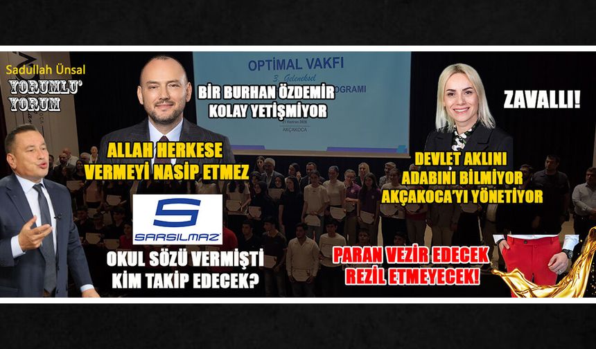 DÜZCE BURHAN ÖZDEMİR’İ ÖRNEK ALSIN