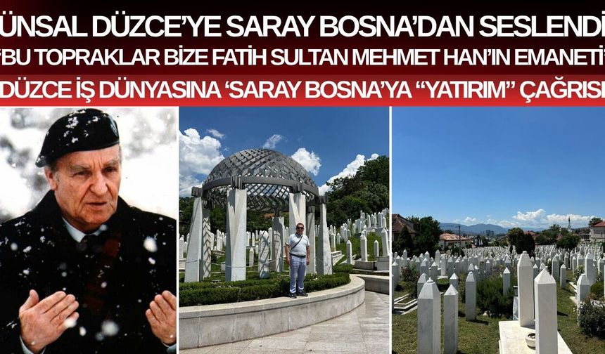 ALİYA İZZETBEGOVİÇ’İN KABRİNİ ZİYARET ETTİ