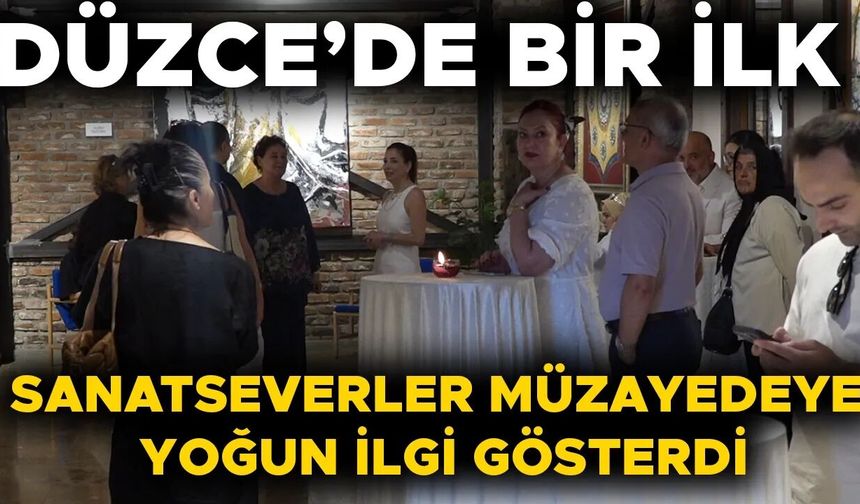 BİRBİRİNDEN GÜZEL ESERLER SATIŞA SUNULDU