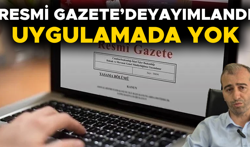 VERGİ ÖDEMESİNDE 72 AYA GÜVENMEYİN