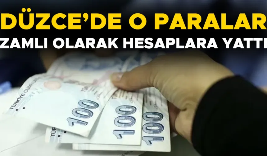 BİNLERCE KİŞİYE MİLYONLARCA TL ÖDENDİ