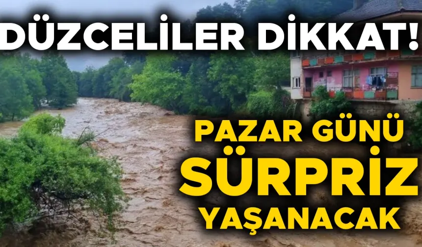 METEOROLOJİ’DEN UYARI GELDİ
