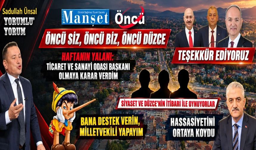 DÜZCE’DE 3 BÜROKRAT BAHARI GÖREMEYECEK!