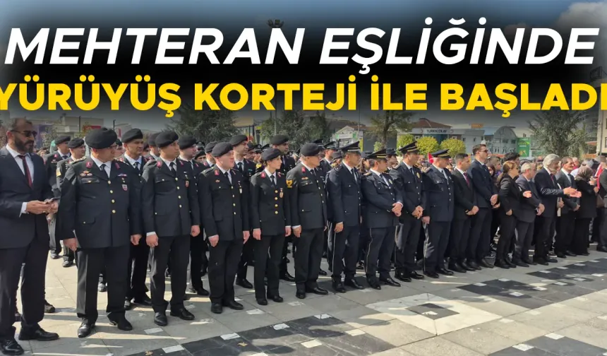GAZİLER GÜNÜ DÜZENLENEN TÖRENLE KUTLANDI